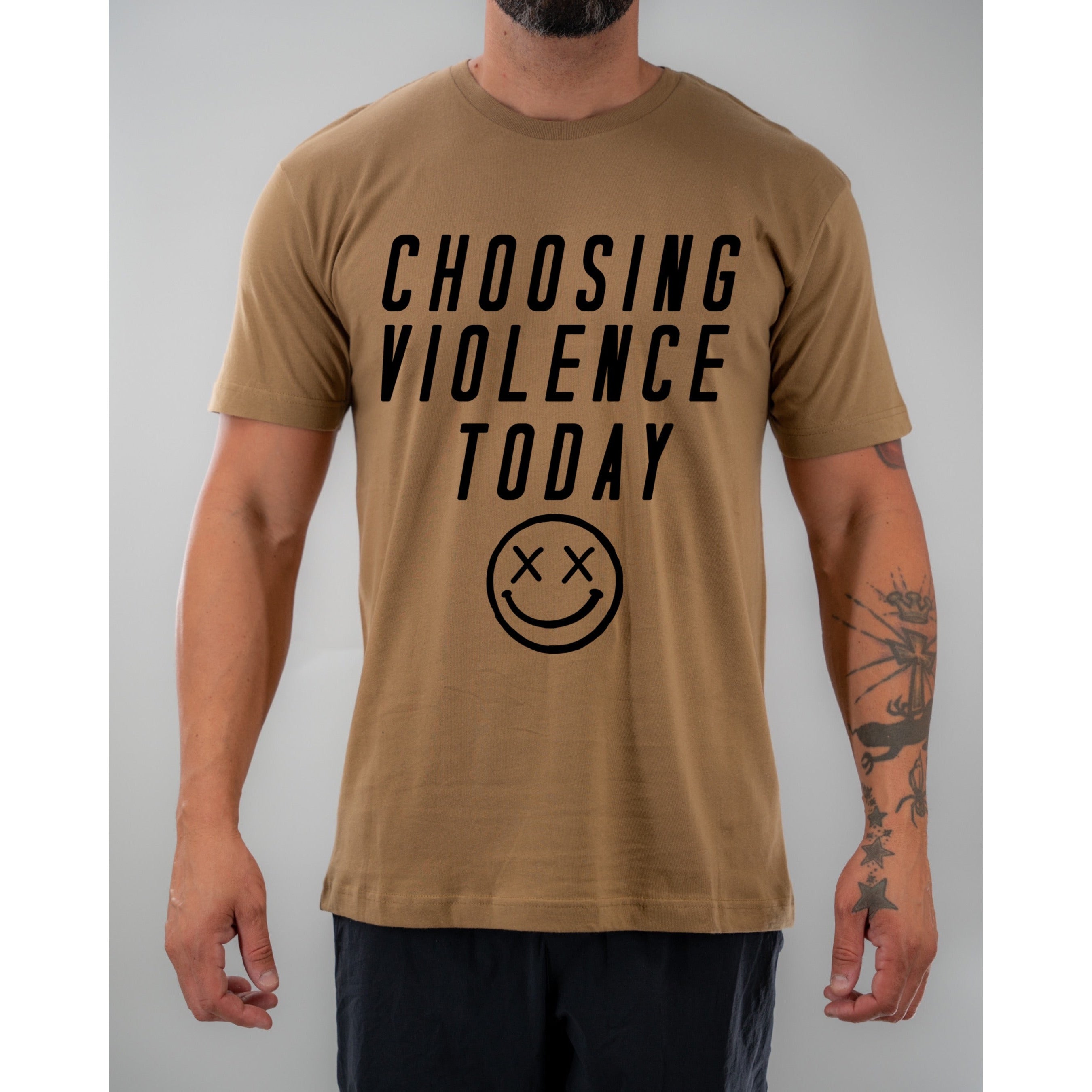 Men's I Choose Violent Short-sleeved Shirt