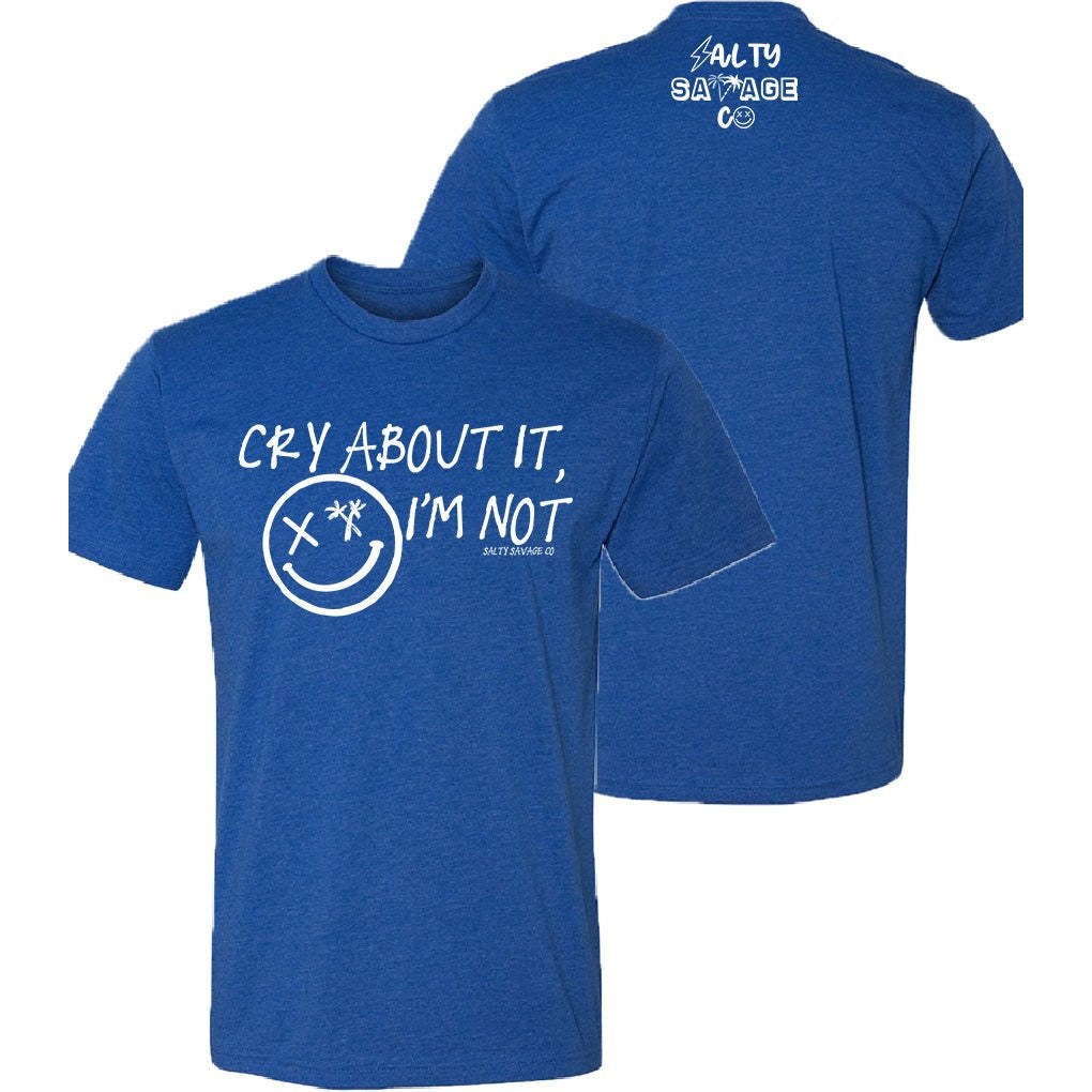 Salty Savage Unisex "CrY AboUt It, i'M NoT" Tee | The iammelefate Cry Special Edition | - Salty Savage - Tee