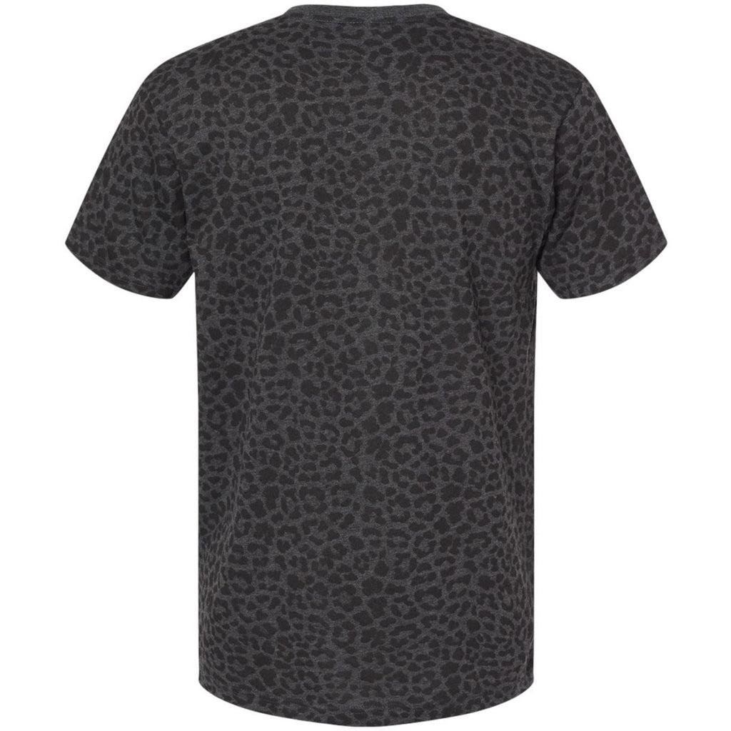 Salty Savage Unisex "FIT" Tee | Basic | Black Leopard/White - Salty Savage - Tee