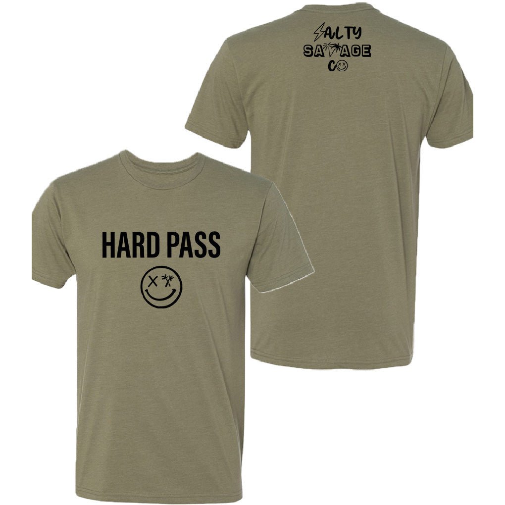Salty Savage Unisex "Hard Pass" Tee | In Your Face - Salty Savage - Tee