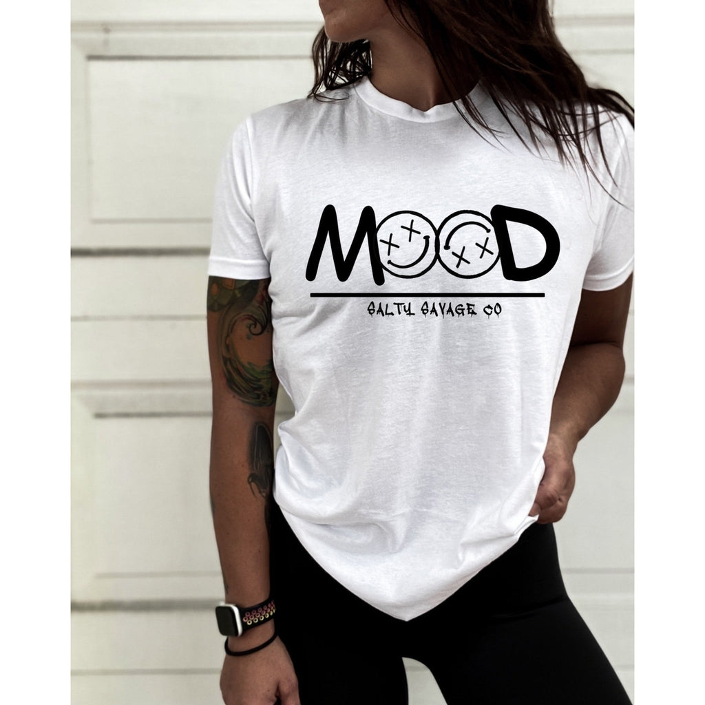 Salty Savage Unisex "MOOD" Tee | In Your Face | Color Options - Salty Savage - Tee