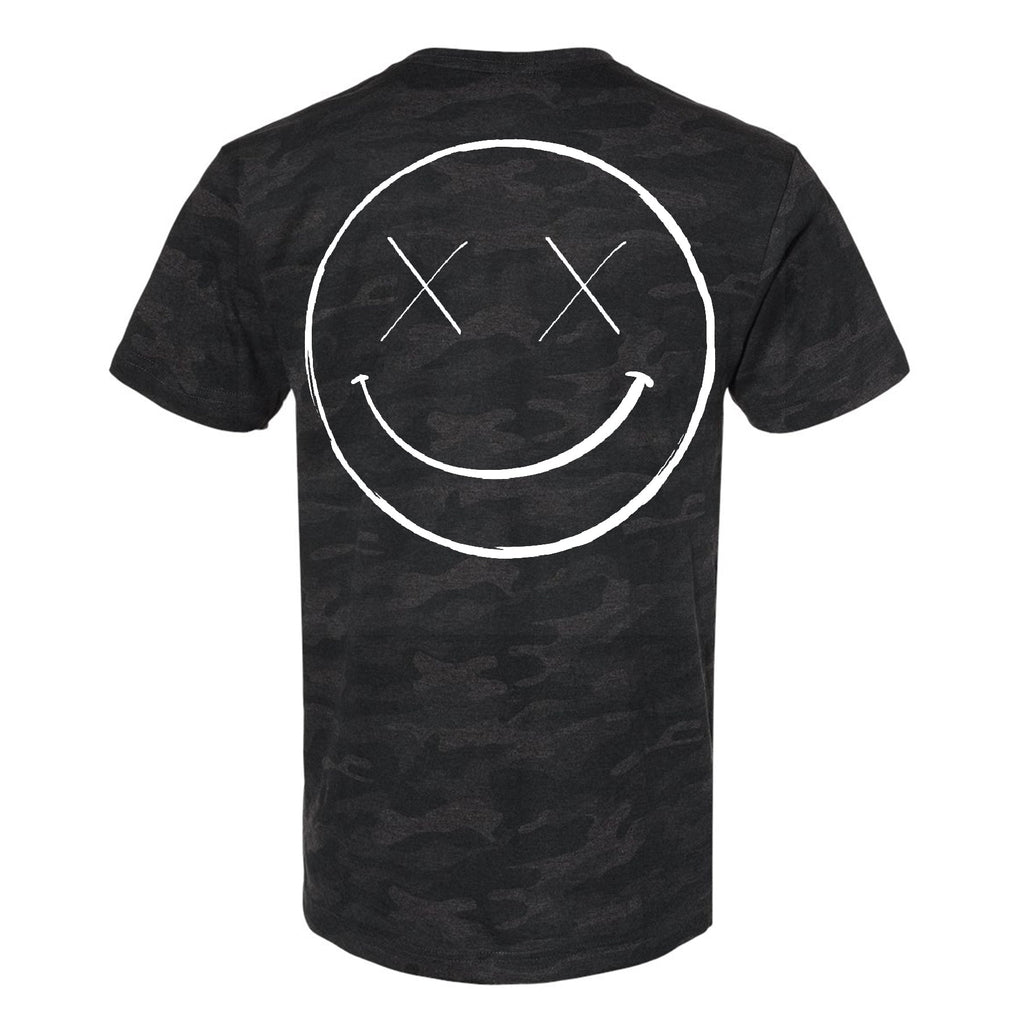 Salty Savage Unisex OG Smile Tee | Business in the Front, Party in the Back Edition | Storm/White - Salty Savage - Tee