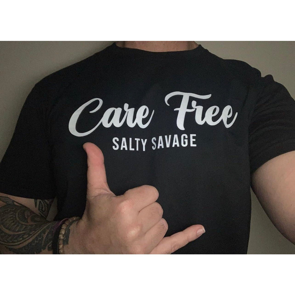 Unisex "Care Free" Tee - Salty Savage - Tee